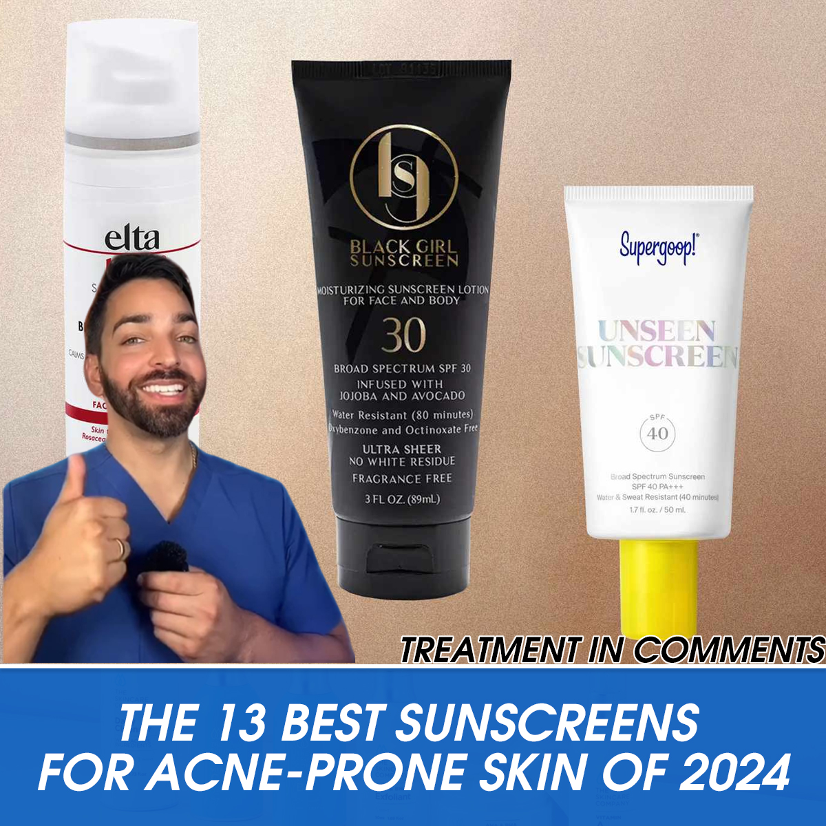 The 13 Best Sunscreens for Acne-Prone Skin of 2024