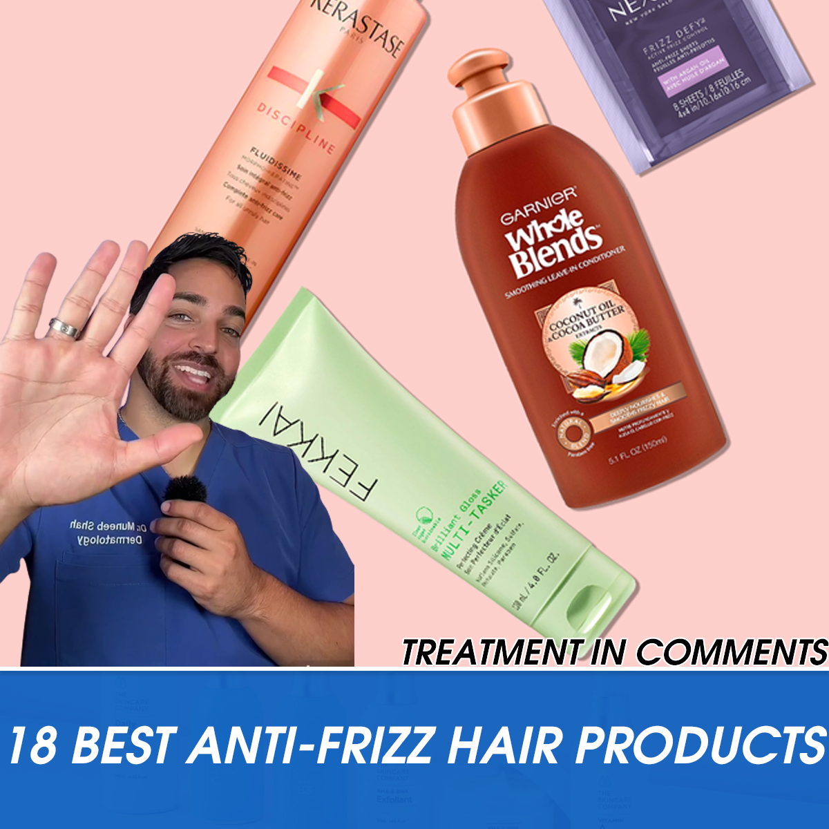 18 Best Anti-Frizz Hair Products