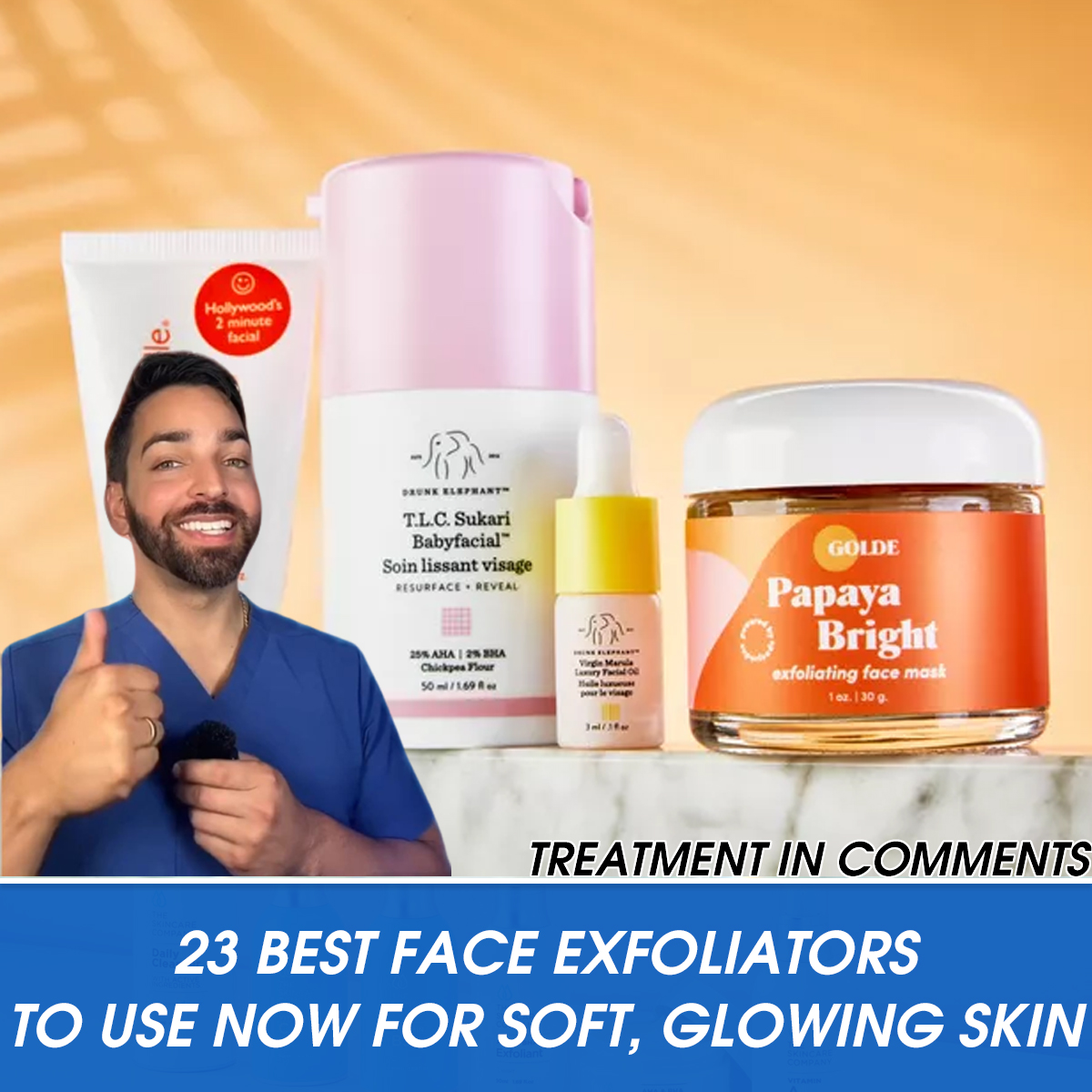 23 Best Face Exfoliators to Use Now for Soft, Glowing Skin